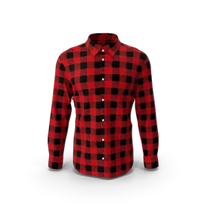 Classic Wear Man Plaid Shirt